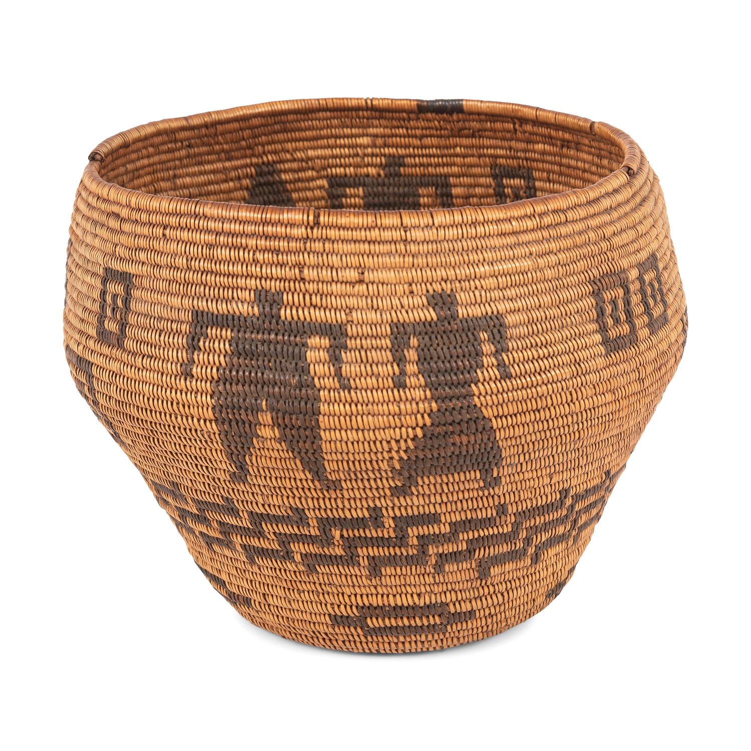 California Figural Basket