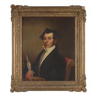 American School, 19th Century — Portrait of Joseph Appleton Dyke or Dike (1809-1836)