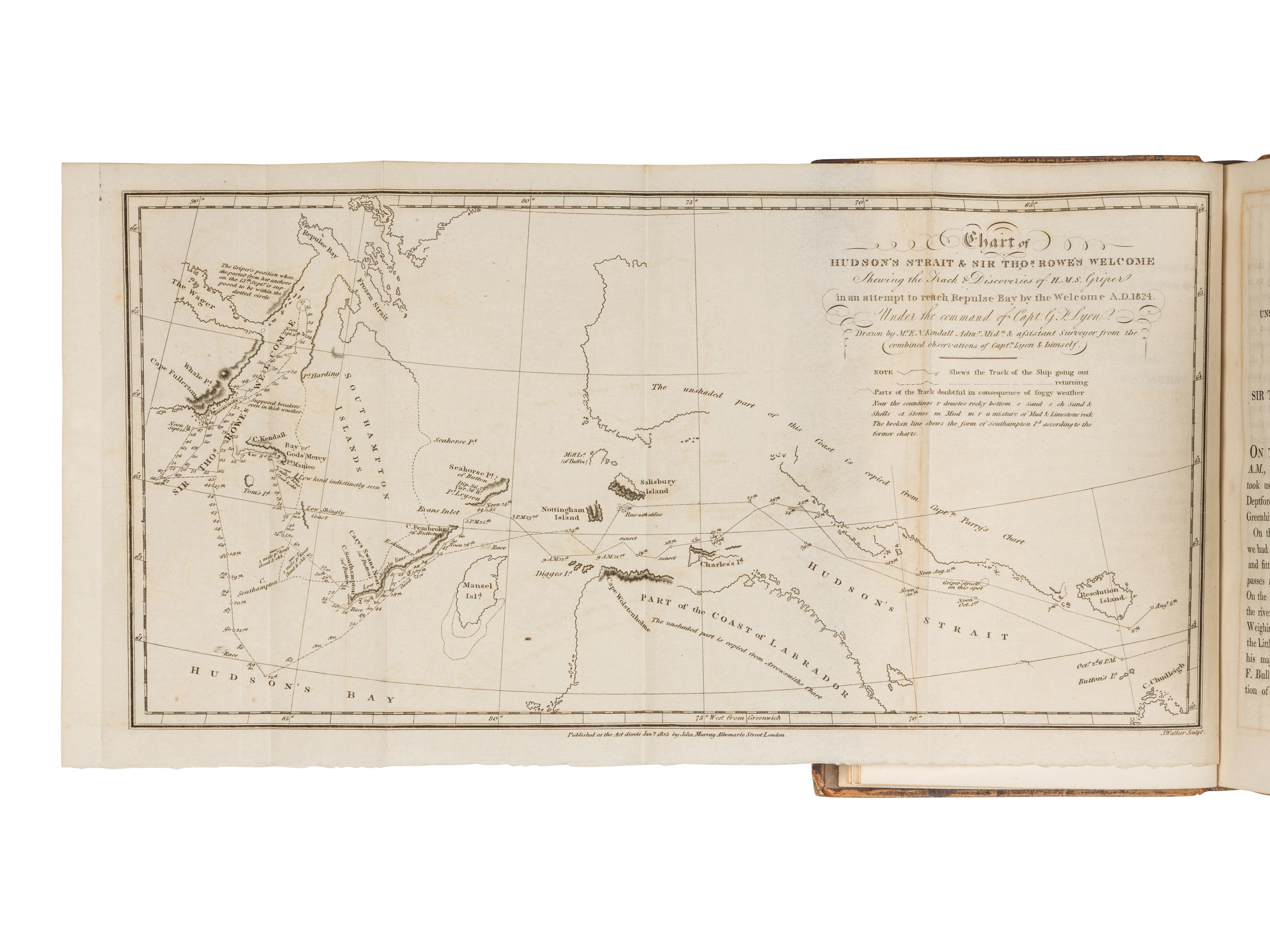 [BRITISH EXPLORATION]. A group of 5 works, comprising:
