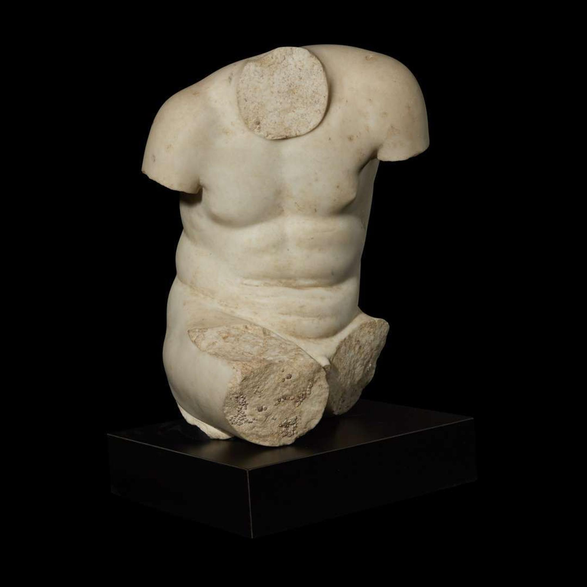 ROMAN TORSO OF THE "SPINARIO" 1st Century BC-1st Century AD