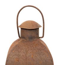 A Set of Four Weathered Steel Lanterns