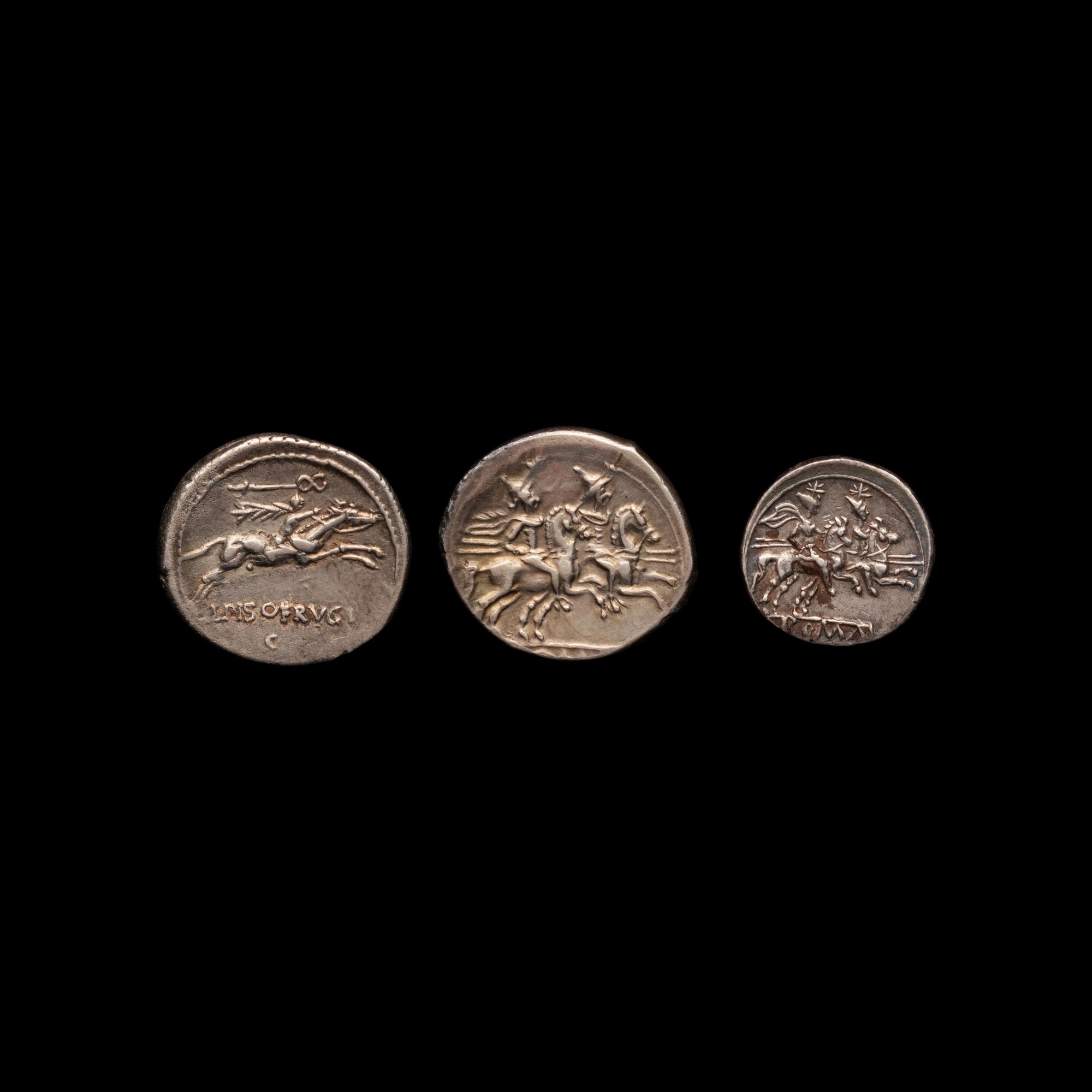 [ANCIENTS] A Group of Three Roman Republic Ar Coins