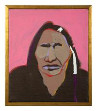 Indian With White Ribbon