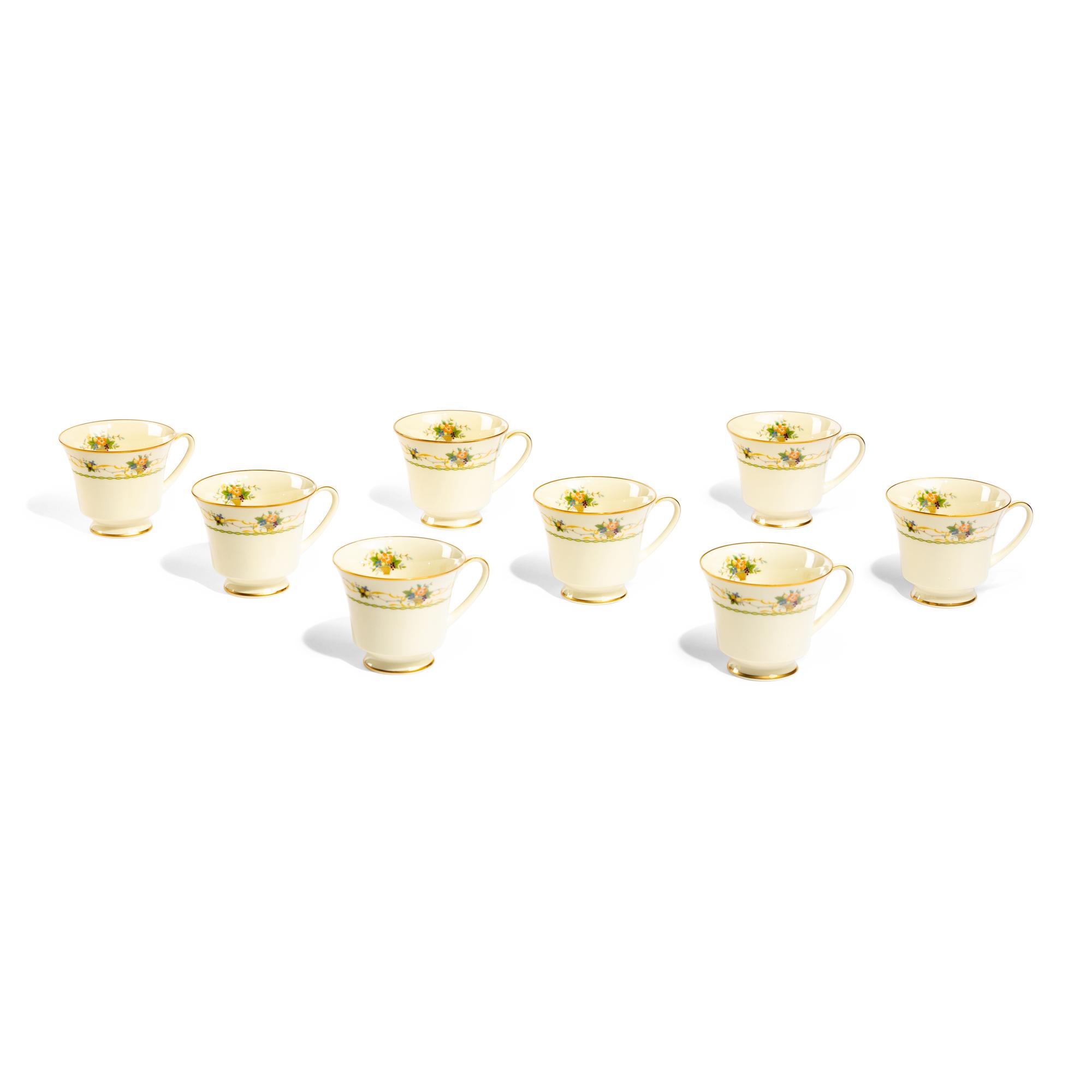 A Noritake Porcelain Dinner Service