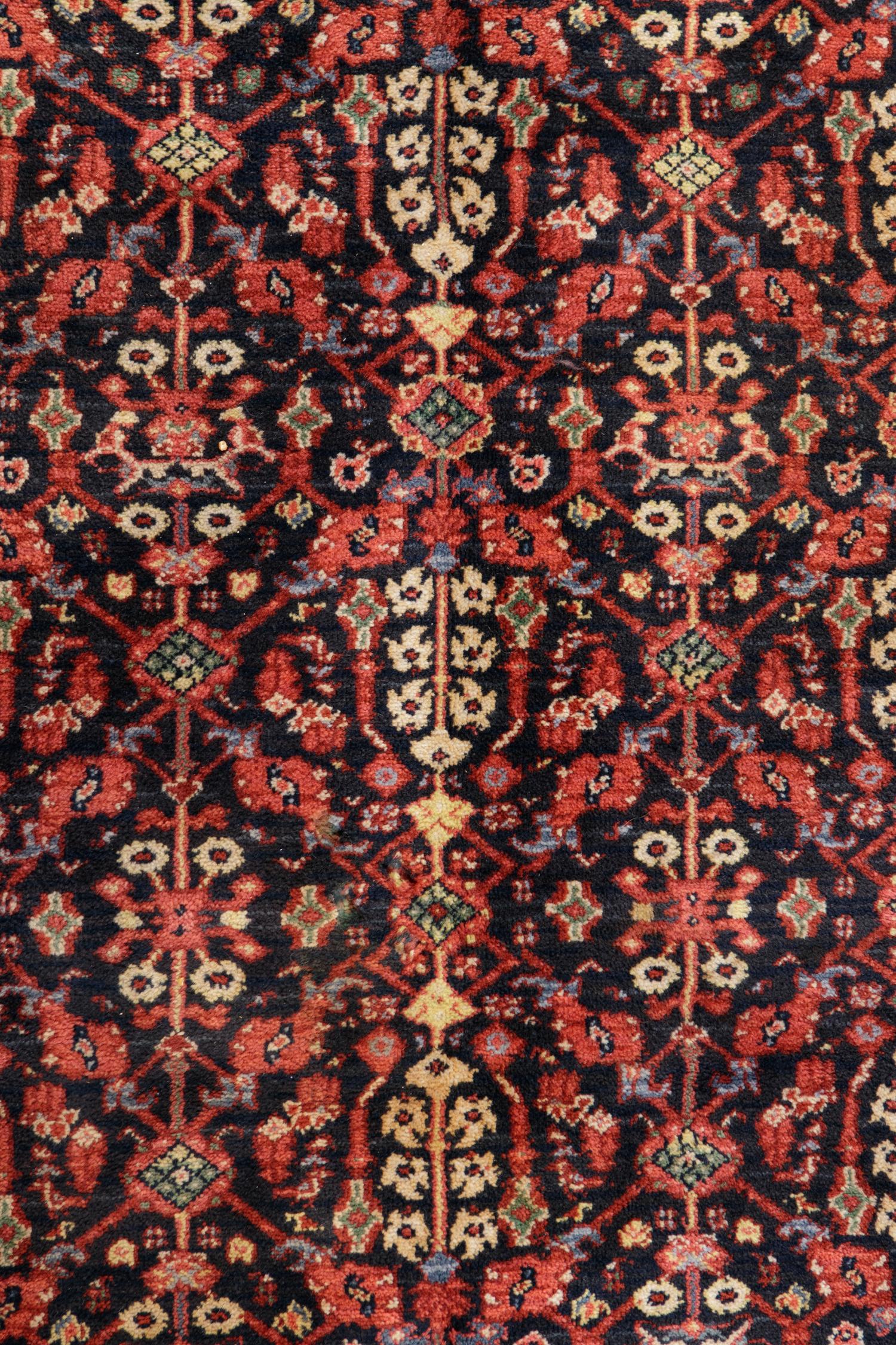 A Hamadan Wool Rug