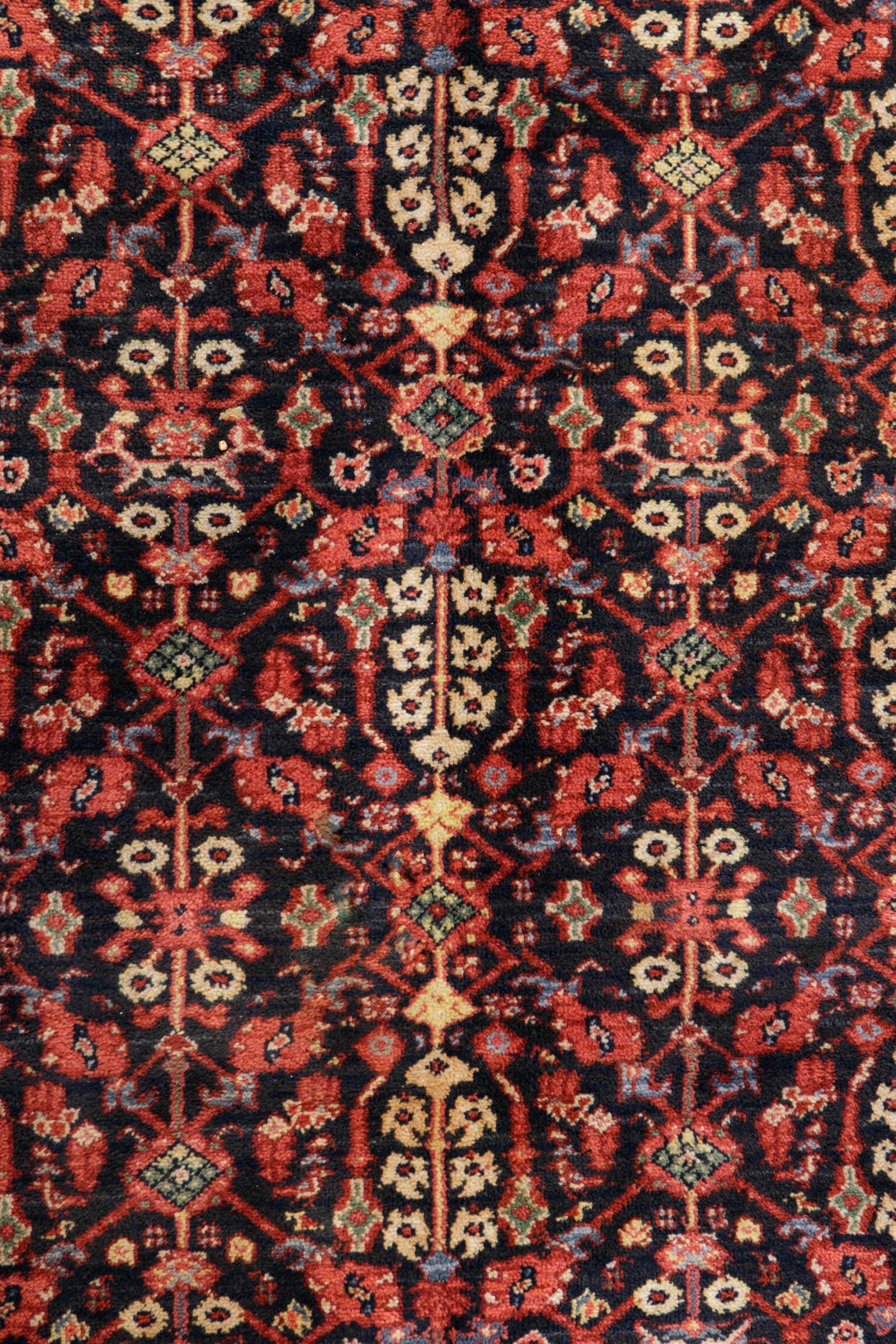 A Hamadan Wool Rug