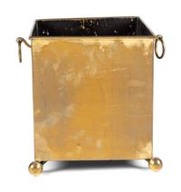 A Victorian Brass Jardinière