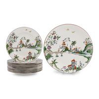 A Royal Worcester Porcelain Table Service