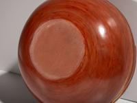 Carved Redware Pottery Jar, with Avanyu