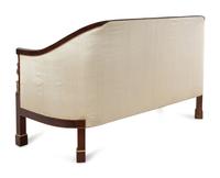 An Austrian Parcel Gilt Mahogany Sofa