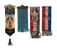 [CIVIL WAR - GRAND ARMY OF THE REPUBLIC] A large group of GAR ribbons and rare GAR ring, including: