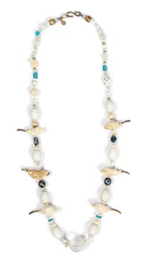 Two Single Strand Fetish Necklaces, Robert Kaniatobe (1936-1998) Longest 26 inches.