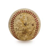 A 1936 World Series Champion New York Yankees Team Signed Baseball, Including Lou Gehrig and Joe DiMaggio (JSA Letter).