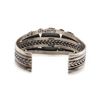 Sterling Silver and Royston Turquoise Cuff Bracelet