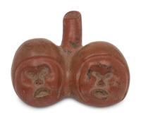 A Moche Double-Monkey Vessel
