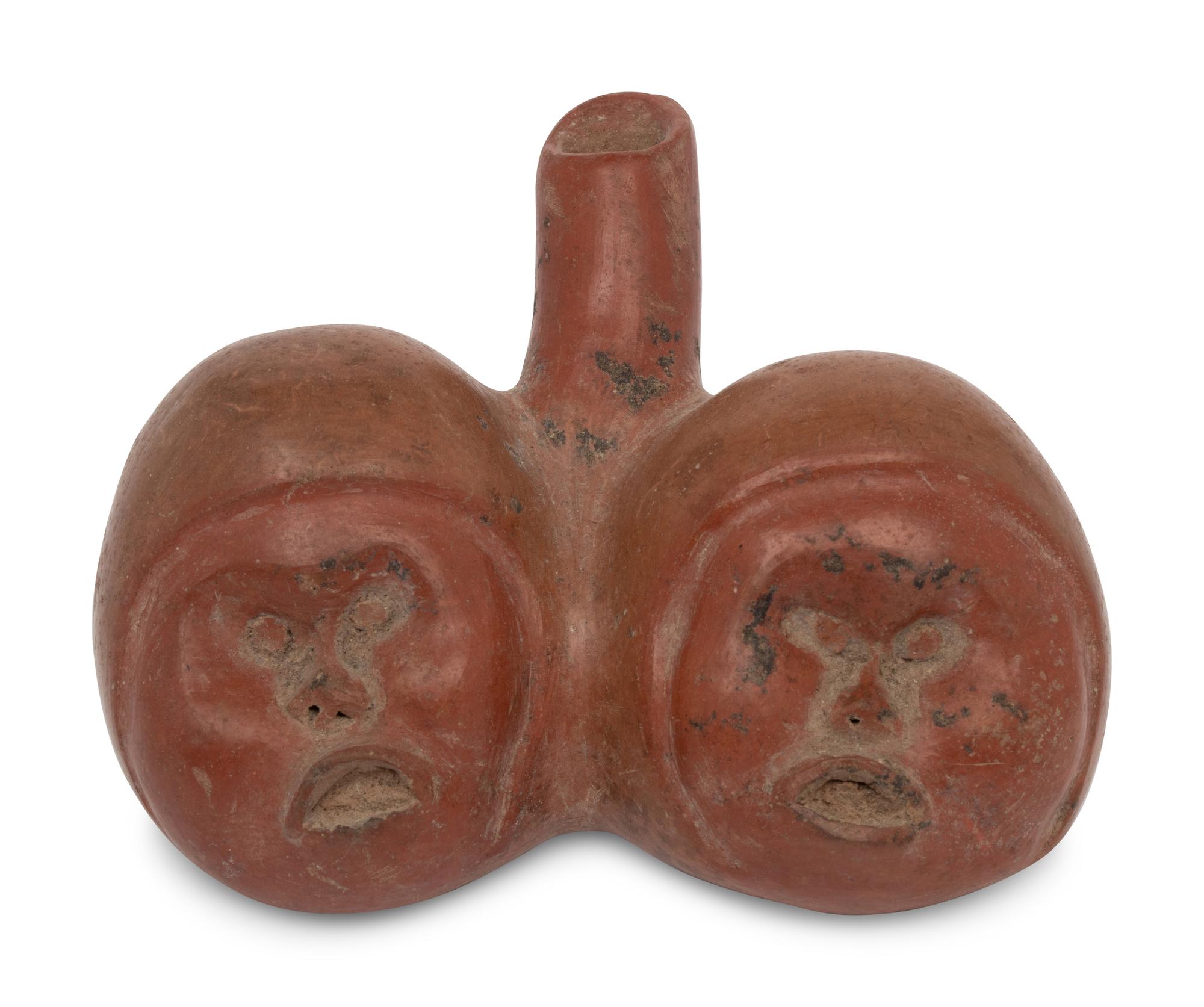 A Moche Double-Monkey Vessel