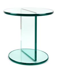 A Glass Side Table