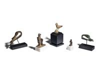 Five Roman Bronze Bird Figures