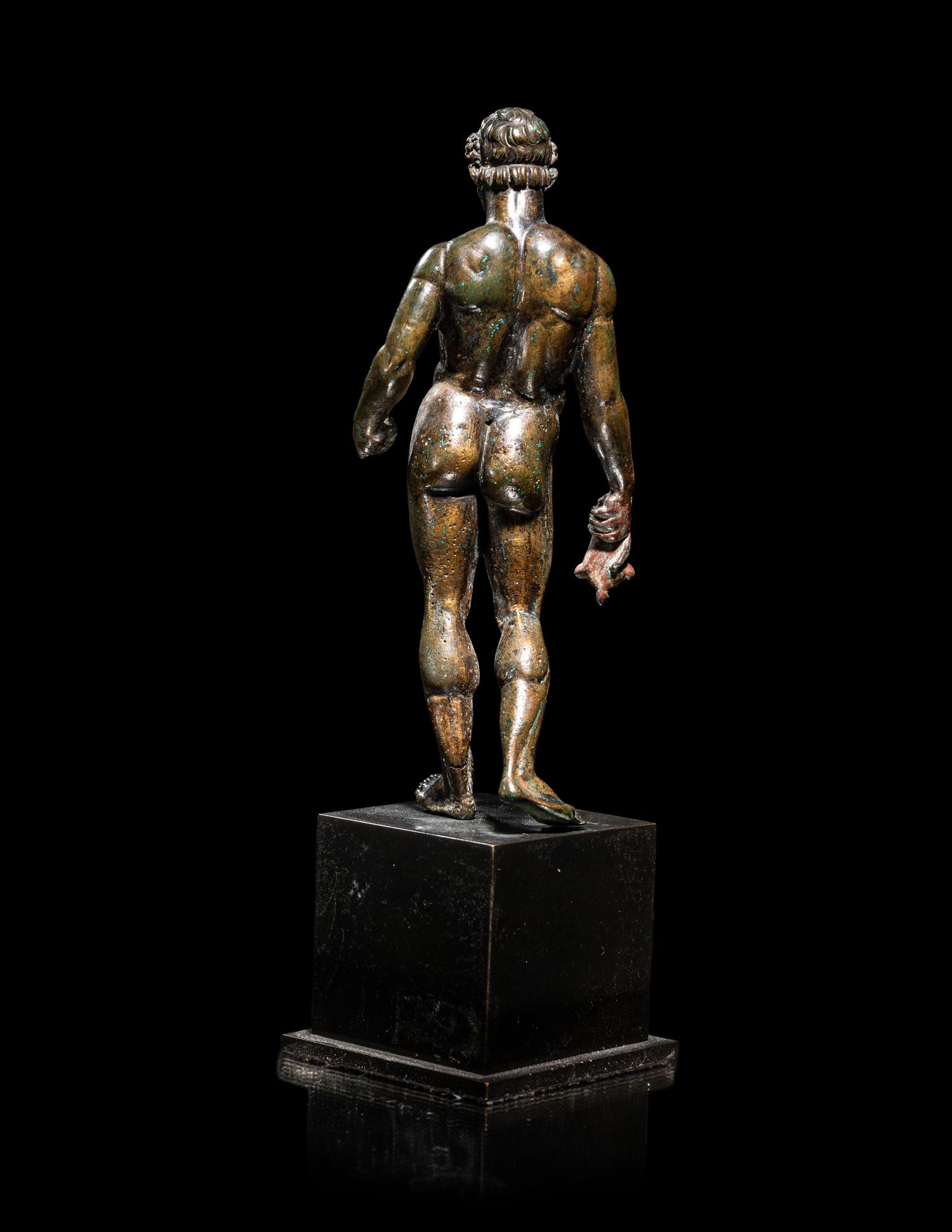 A Hellenistic Bronze Hermes with Silver Inlay
