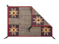 Navajo Germantown Saddle Blanket / Rug
