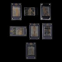 A Collection of Upper Deck Michael Jordan 24K Gold Cards (7 Total)