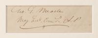 [CIVIL WAR]. 13 autographs of leaders of the Army of Potomac, incl. MEADE, SEDGWICK, and BIRNEY.