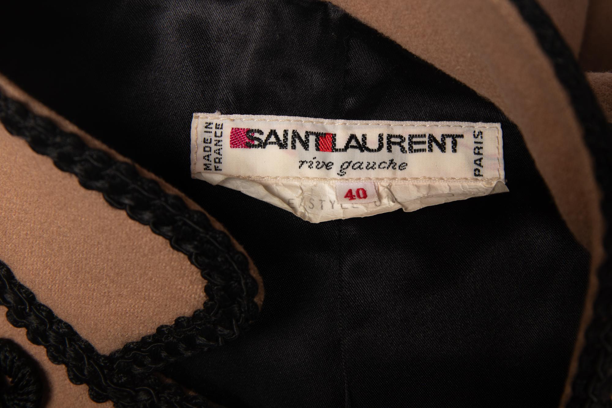 Saint Laurent Rive Gauche Jacket, 1970s
