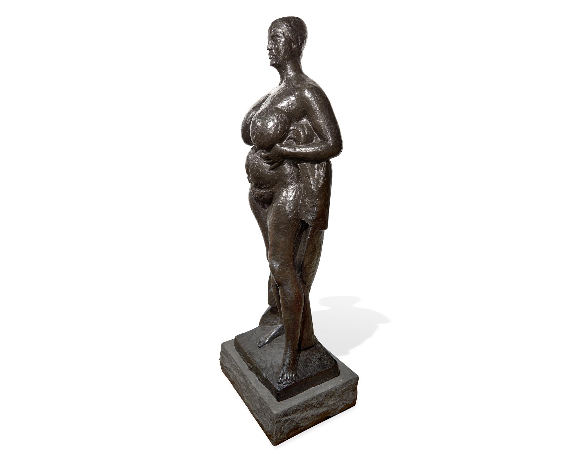 Gaston Lachaise (American/French, 1882-1935) — Garden Figure (Second State) [LF 137], 1935