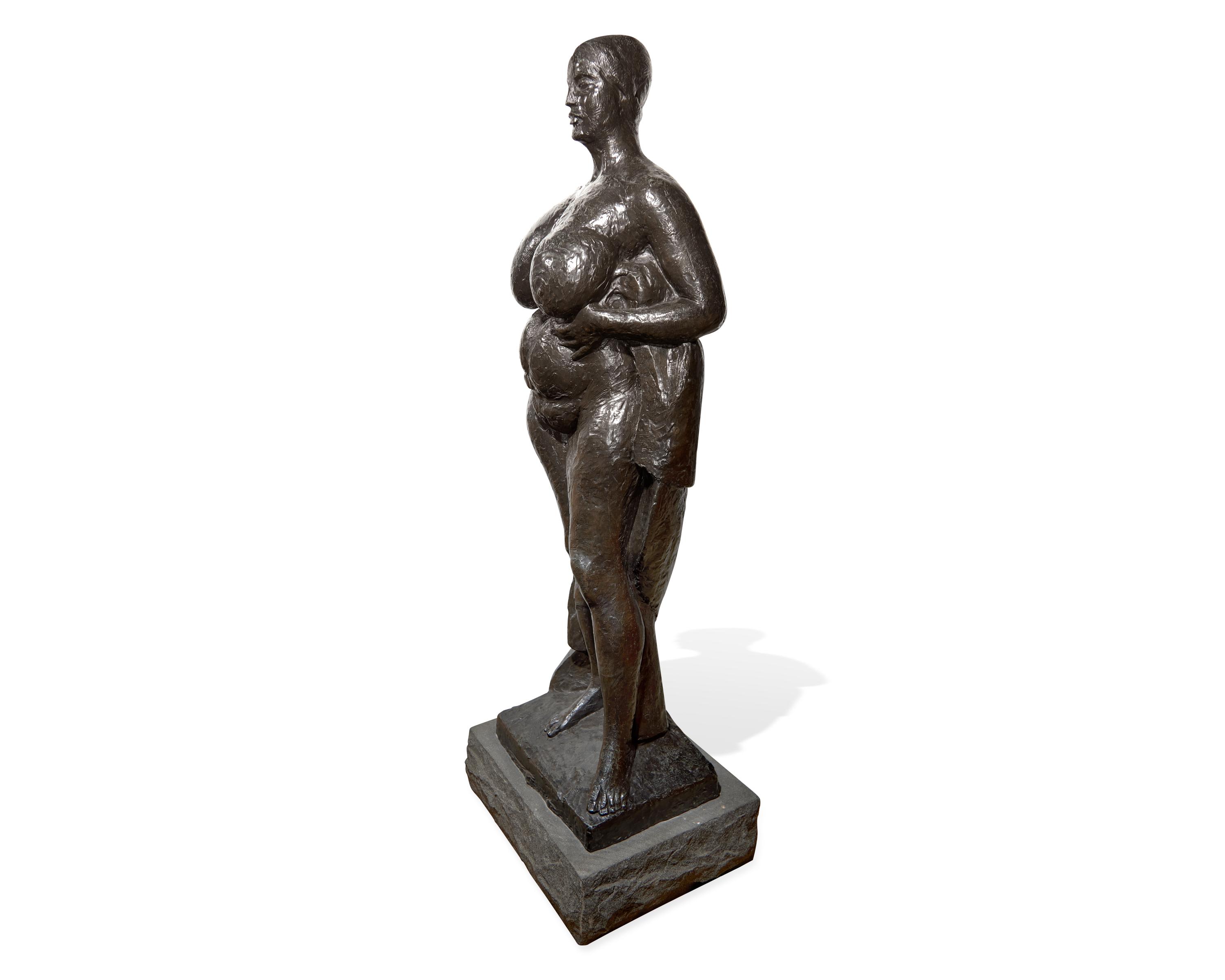 Gaston Lachaise (American/French, 1882-1935) — Garden Figure (Second State) [LF 137], 1935