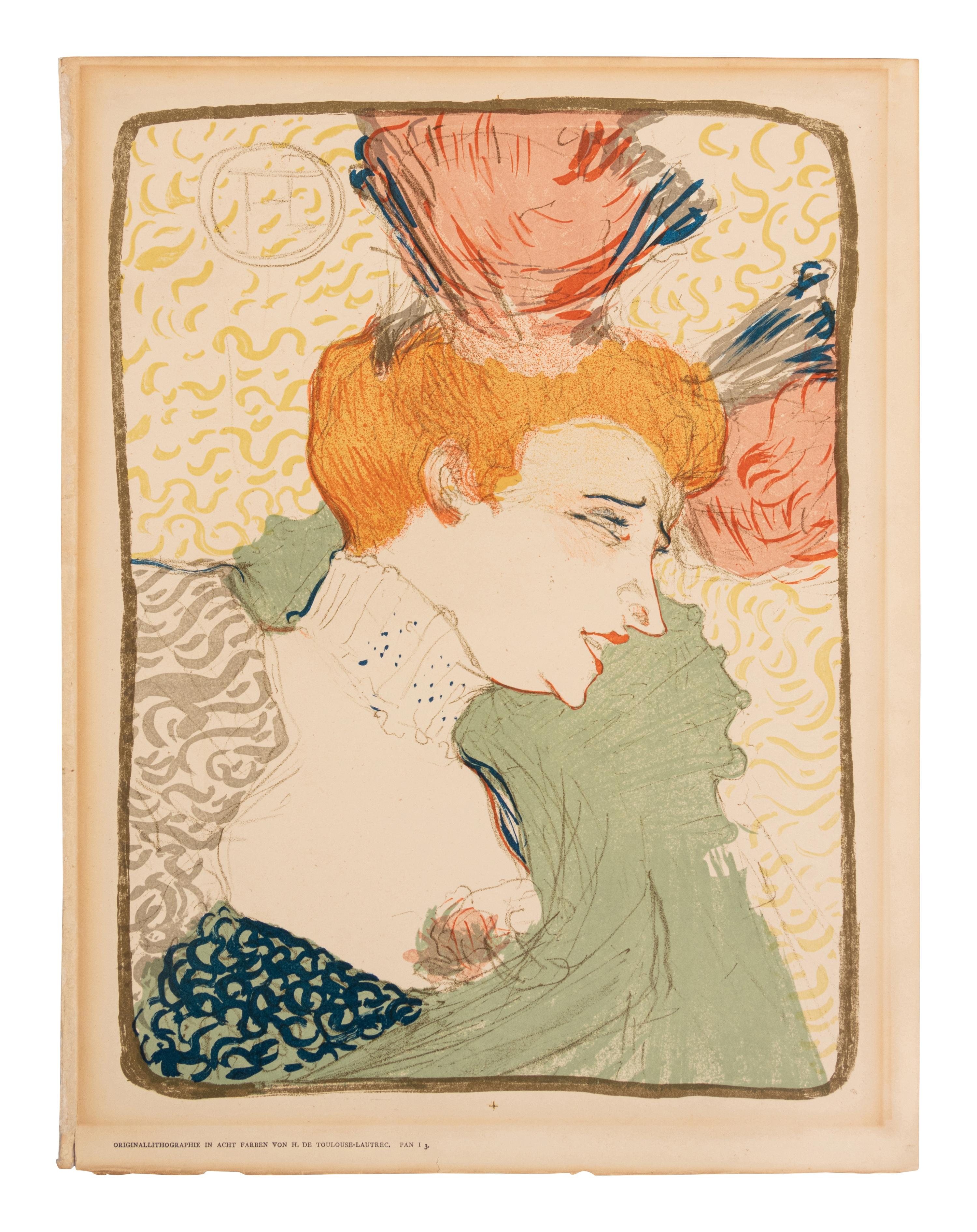 Mademoiselle Marcelle Lender, en buste