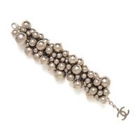 Chanel, Oversized Metal Bauble Bracelet