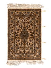 A Qom Silk Mat
