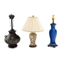 Three Chinese Lamps