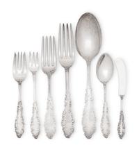 An American Silver Flatware Service