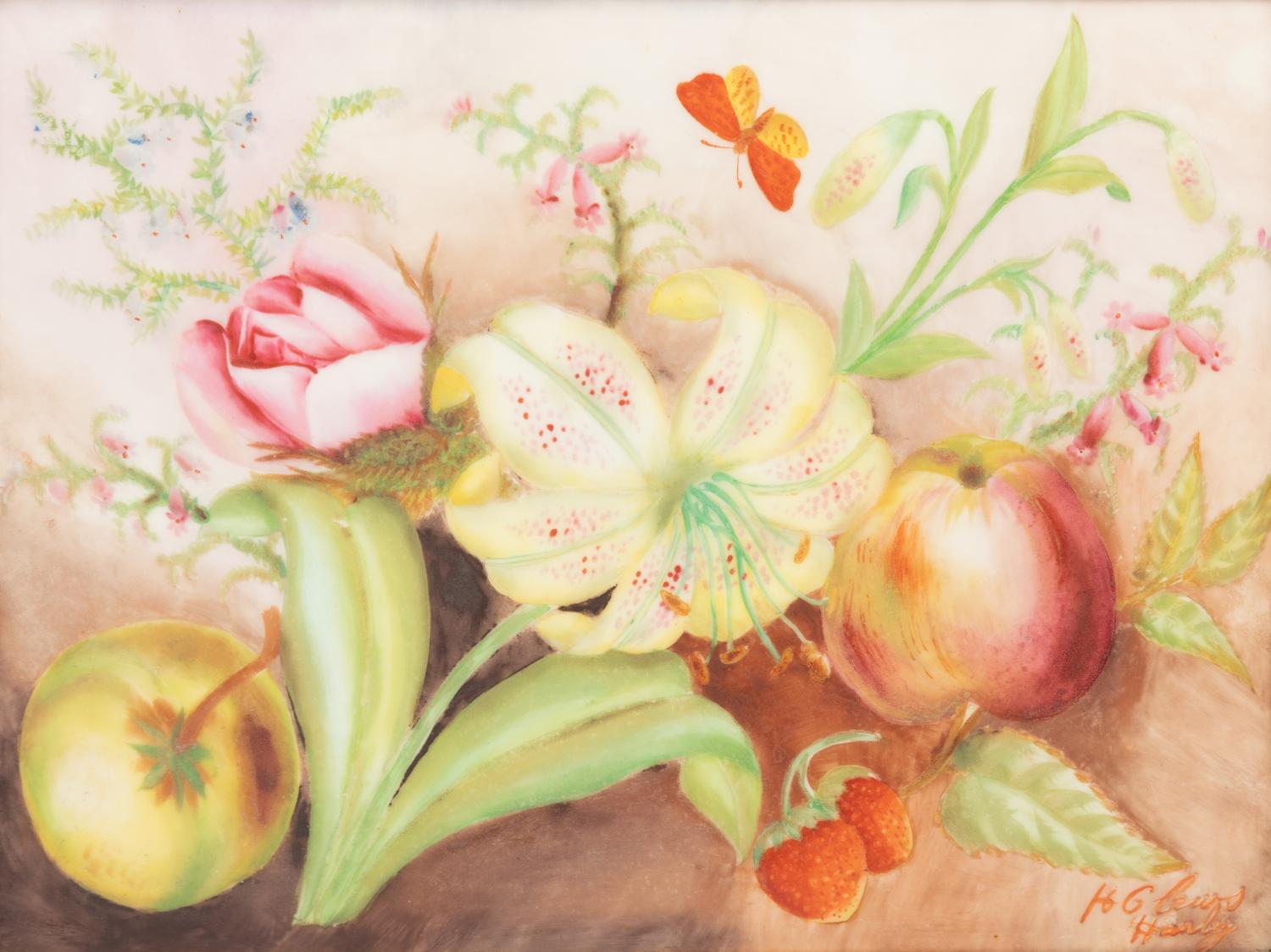 Three Continental Porcelain Plaques