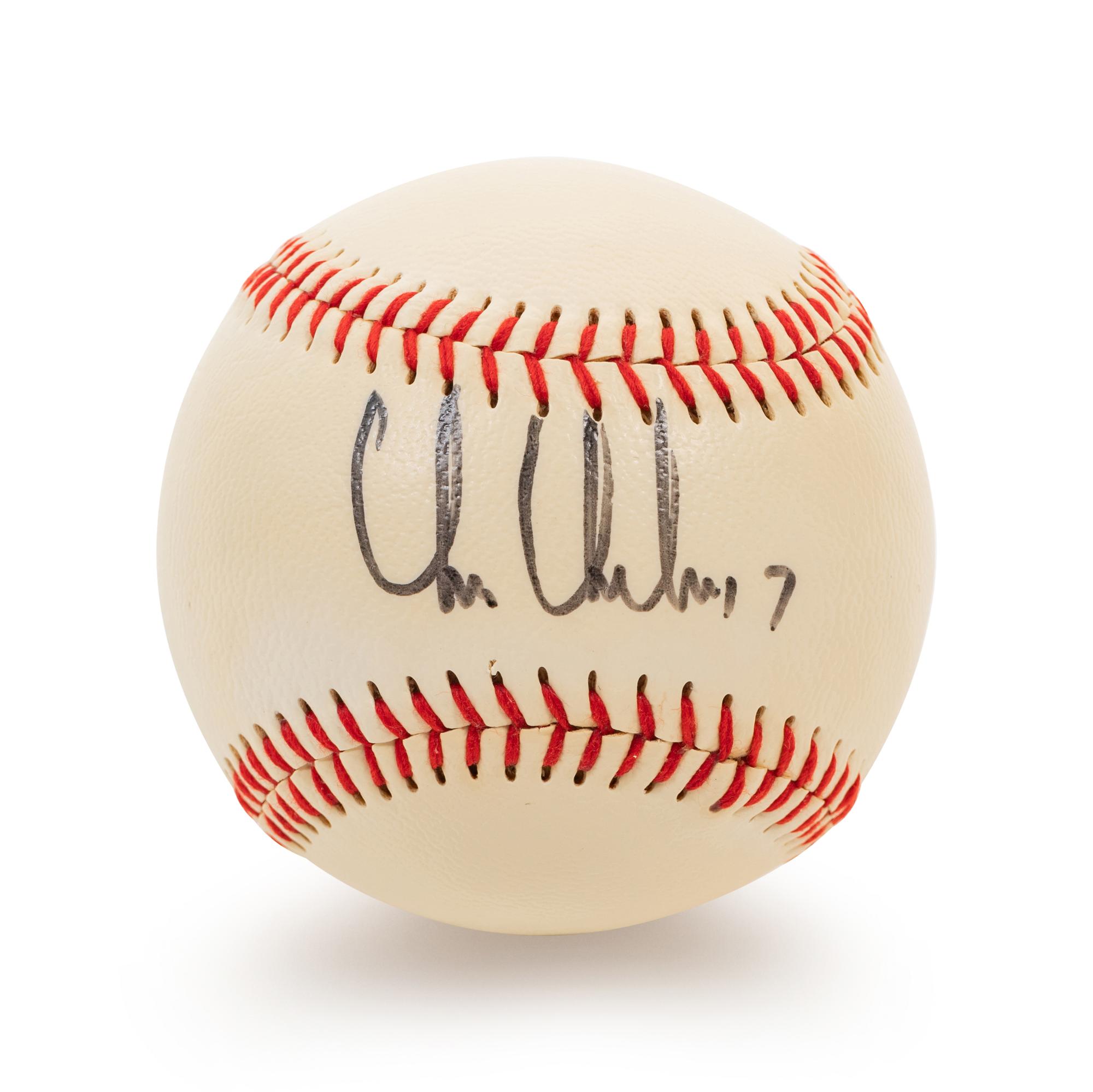 A Group of Six Chicago Blackhawks Hall of Famers Signed Autograph Baseballs Including Tony Esposito, Bobby Hull, Stan Mikita, Pierre Pilote, Chris Chelios and Denis Savard (BAS Beckett Authentication Services Certified),