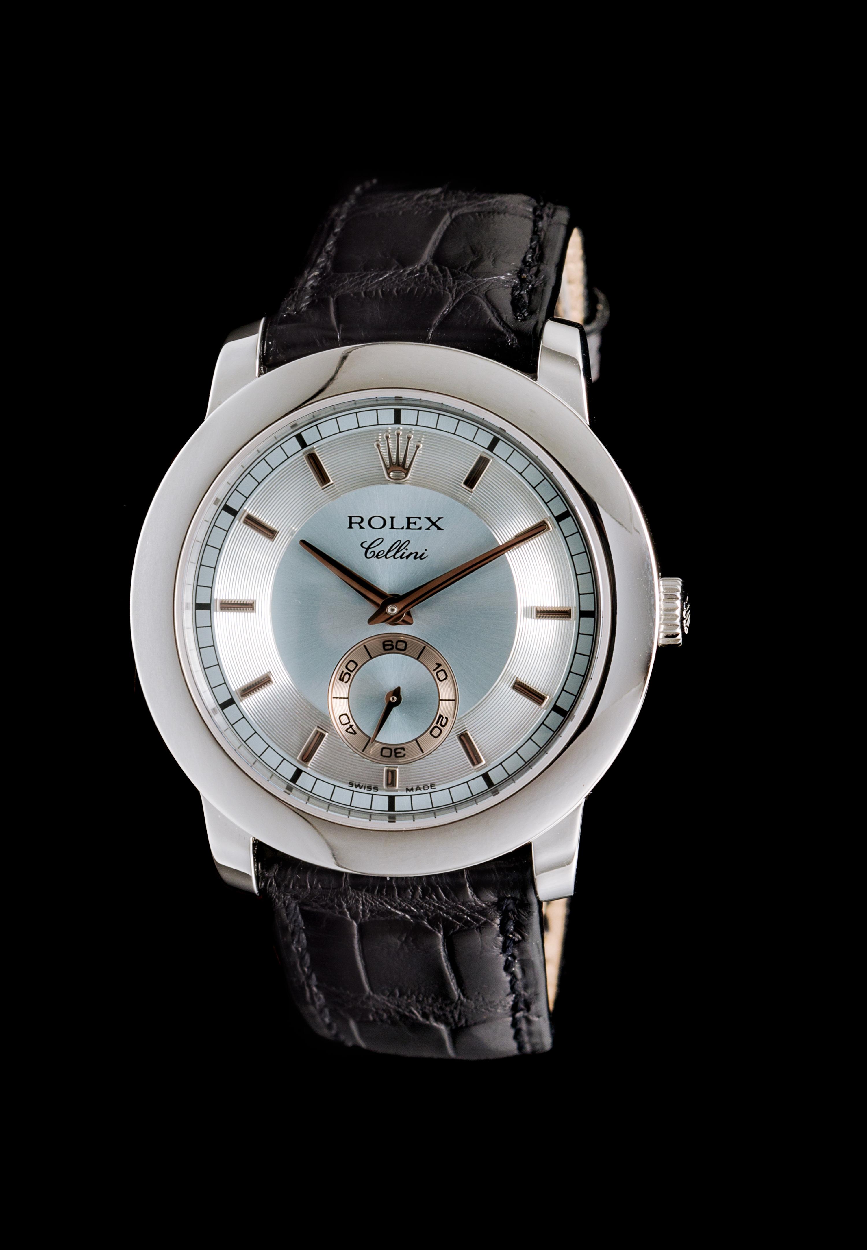 A Platinum Ref. 5241 Cellini Wristwatch, Rolex, Circa 2011,