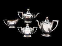 An American Silver Four-Piece Tea and Coffee Service