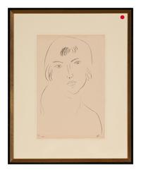 Visage a la Frange , 1913