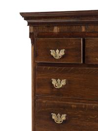 A George III Oak Chest-on-Chest