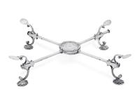 A George III Silver Dish Cross