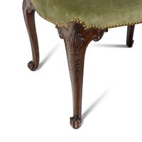 A George II Carved Mahogany Stool