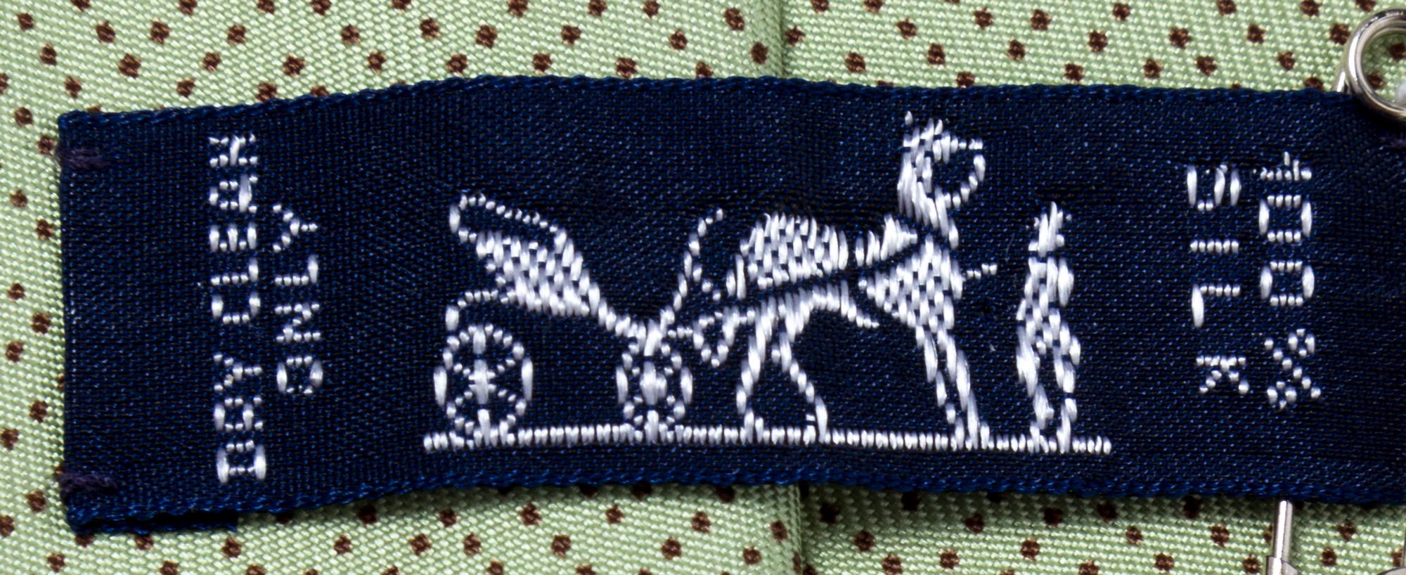 A Pair of Hermès Silk Ties,