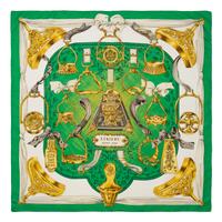 Four Hermès 90cm Silk Scarf, Carré