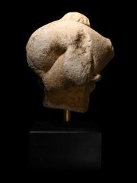 A Roman Marble Wineskin Fragment