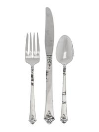 An American Silver Flatware Service