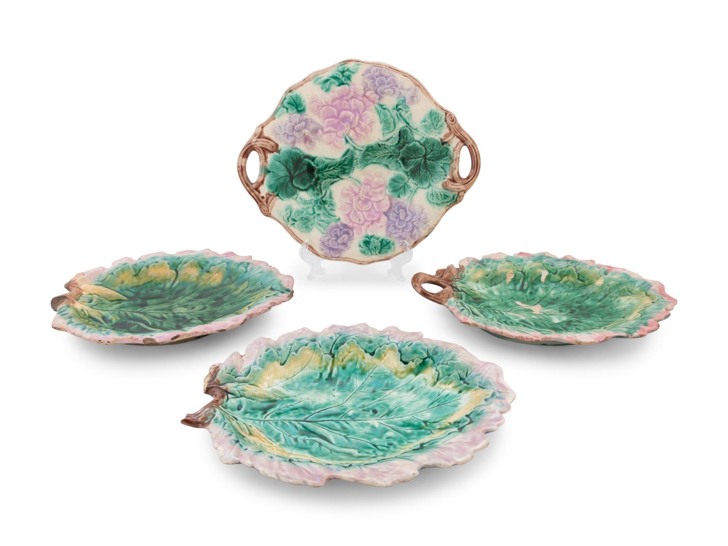 A Group of Ten Etruscan Majolica Articles
