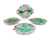 A Group of Ten Etruscan Majolica Articles