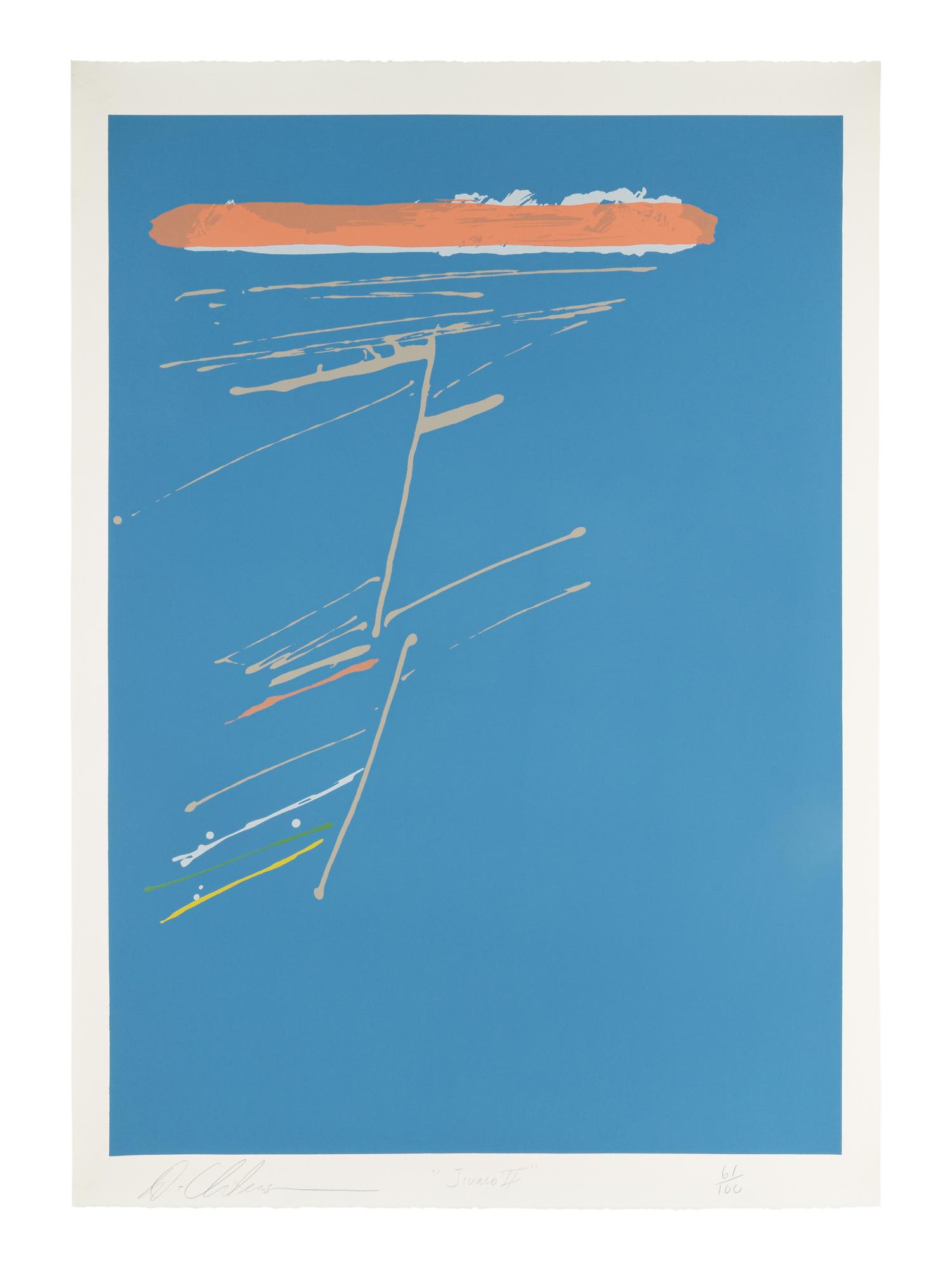 Blue Rancho, Shanidar , Jivaro I, and Jivaro II (a group of four prints)