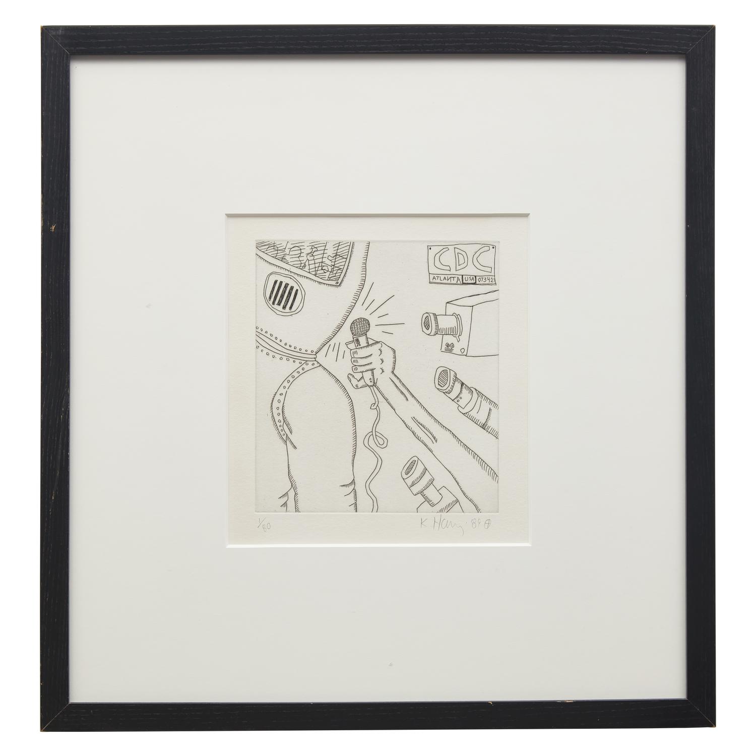 Keith Haring (American, 1958-1990) — Untitled (from The Valley ), 1989